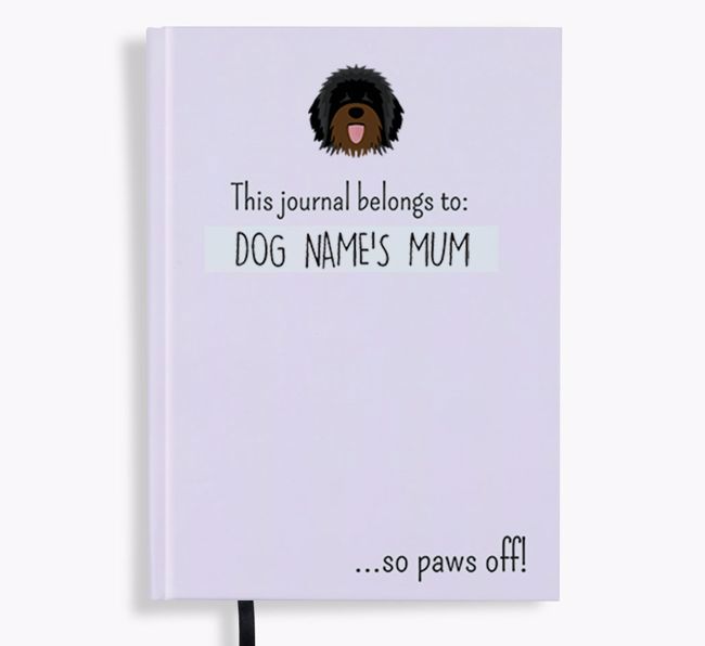 This Journal Belongs to: Personalised {breedShortName} Notebook